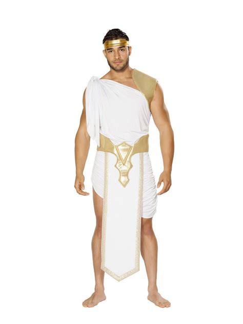Mens Toga Costume Zeus Costume Greek God Costume Greek Costumes Men