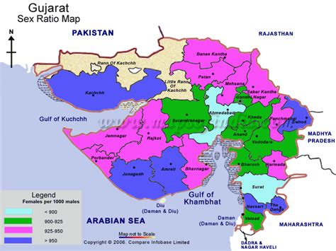 Gujarat Sex Ratio As Per Census 2001