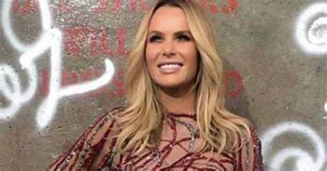 amanda holden wows in high grazing naked illusion dress ‘speechless