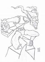 Hobgoblin Coloring Pages Getcolorings sketch template