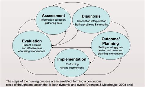 nursing process diagram