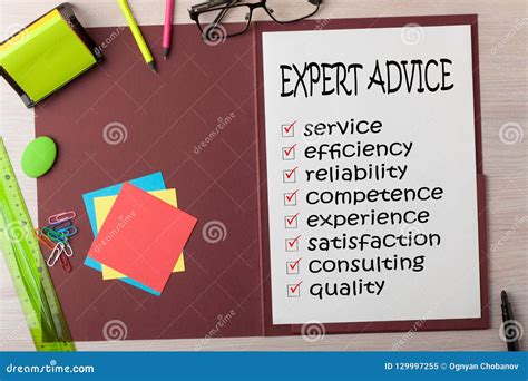 expert advice concept stock image image  business