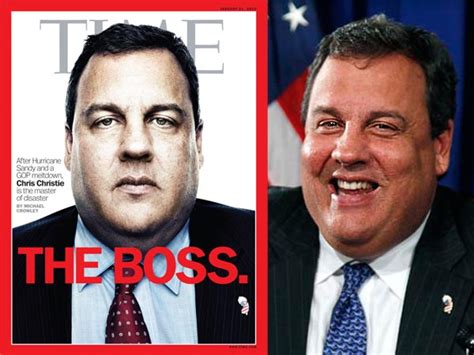 Christie Gets Time Cover But He Looks Like A Mobster