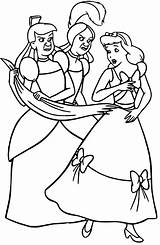 Cinderella Drizella Anastasia Coloring Pages Lucifer Tremaine Lady Wecoloringpage Charming Prince sketch template