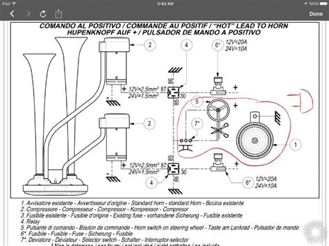 train horn relay wiring diagram wiring diagram