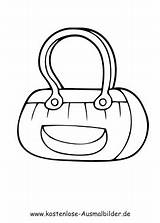 Ausmalbilder Handtasche Taschen Rucksack Ausmalen Malvorlagen Bekleidung Kostenlose sketch template