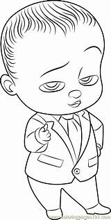 Boss Baby Coloring Pages Coloringpages101 sketch template