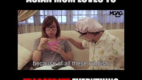 asian mom exaggerate everything youtube