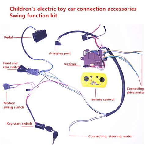 battery operated electric toy car wiring diagram