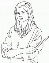 Potter Ginny Kolorowanka Weasley Druku Lovegood Dibujos Coloringhome Drukowania Colorare Poudlard sketch template