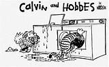 Calvin Hobbes Coloring Pages Random Adults Washing Fanpop Wallpaper Kids Popular Print Wallpapers Coloringhome sketch template