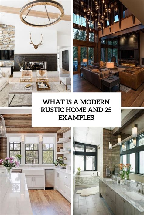 modern rustic home   examples digsdigs