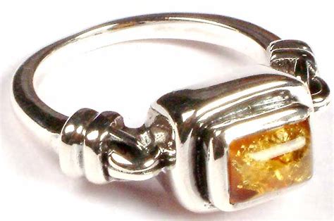 amber ring exotic india art