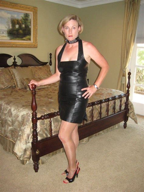 Senior Gynarchique Old Lady In Satin Blouse Vintage Skirt Black