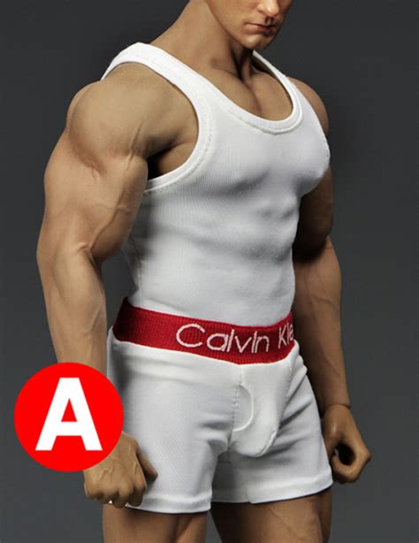 1 6 Scale Muscle Man Figure Body Special Vest Suit For Action Figure