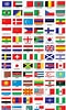 Dünyanın 254 Bayrakları için resim sonucu. Boyutu: 60 x 100. Kaynak: eodev.com