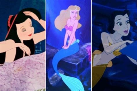 What If All The Disney Princesses Were Mermaids For The