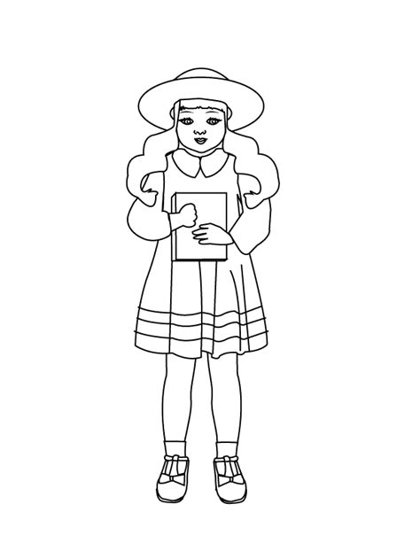 coloring pages  girl