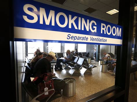 2 smoking rooms planned for new slc airport