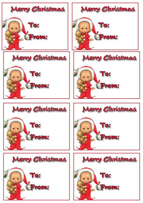christmas gift tags   holiday printable gift tags