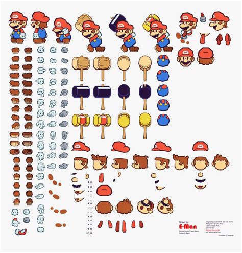An Image Of Mario And Luigis Game Character Sticker Sheet For The