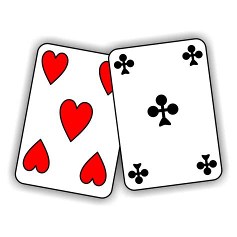 playing card pictures clipart