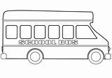 Coloring Bus School Printable Pages Template Print Schoolbus Drawing Car Dot sketch template