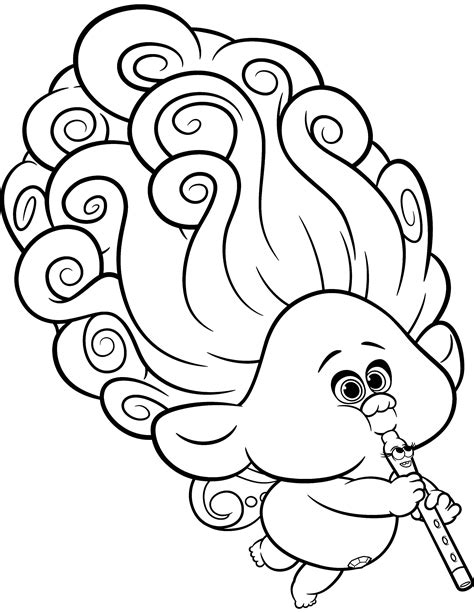 trolls coloring pages  kids coloring pages cartoon coloring