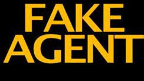 fake agent youtube