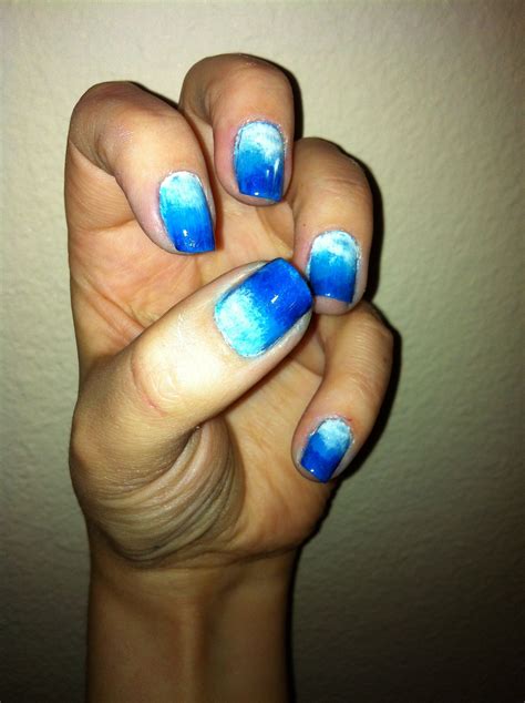 blue sky nails sky nails nails polish