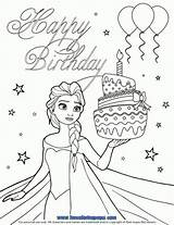 Coloring Birthday Pages Happy Kids Printable Print sketch template