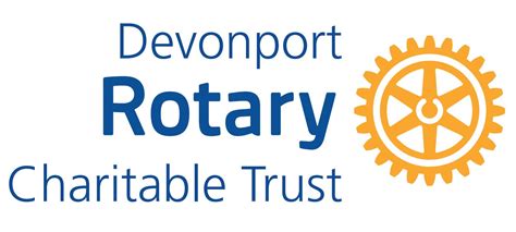 charitable trust logo  devonport rotary club