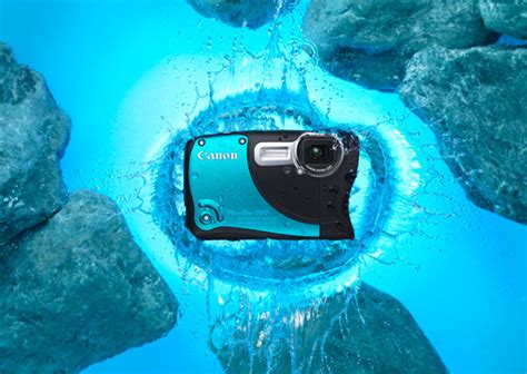 canon powershot  hs waterproof digital camera yellow  mp  optical zoom