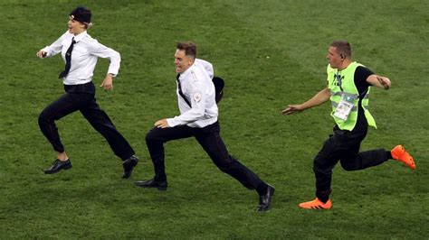 Pussy Riot Claims On Field Protest At World Cup Final Ctv News