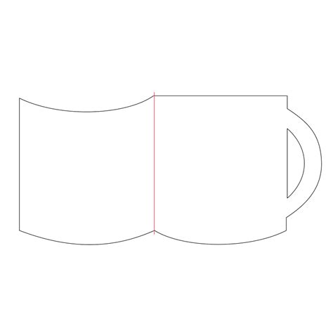 mug card template  craft chop