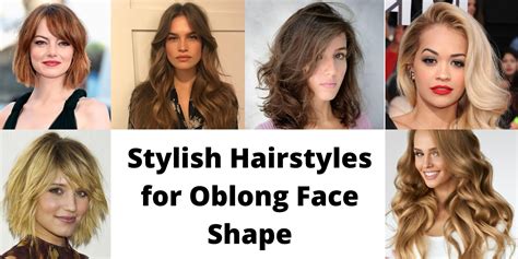 stylish hairstyles  oblong face shape