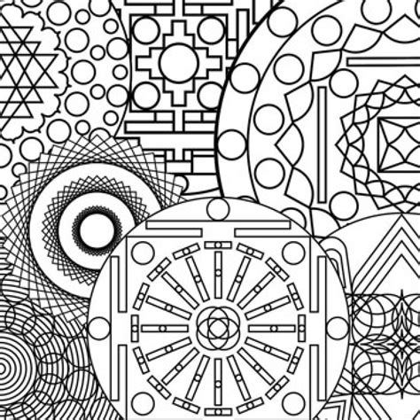 coloring pages abstract art printable  getcoloringscom