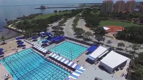 north shore pool complex drone video youtube