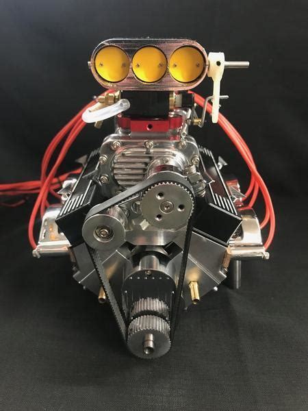 qs  supercharged  scale  nitro powered supercharged working engine