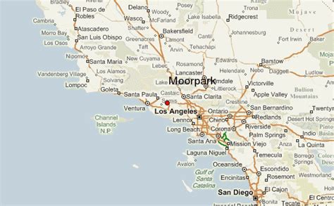 Moore Park California Map