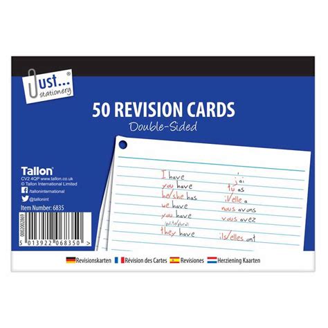 revision cards wholesale school stationery office supplies
