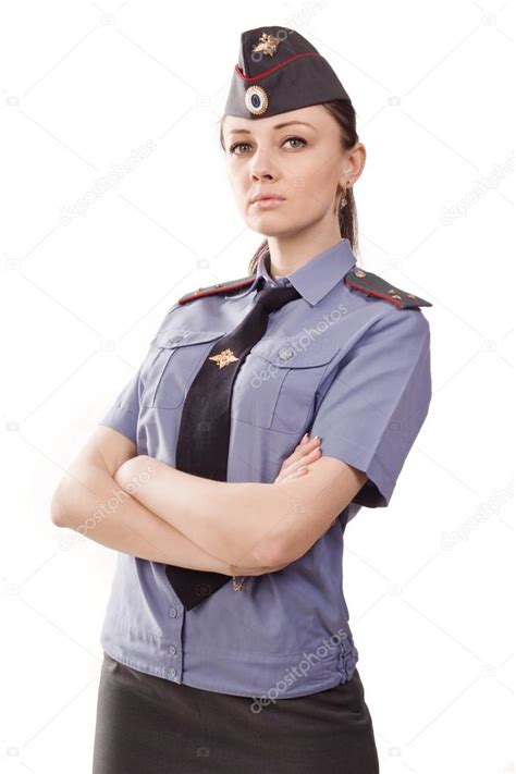 러시아 여자 경찰관 — 스톡 사진 © demian 71310253