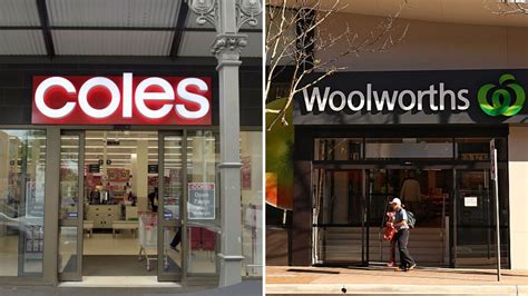 woolworths coles reveal    prices  risen