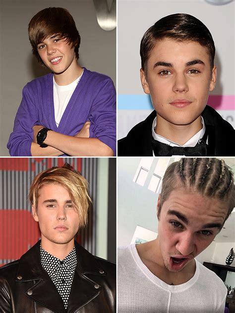 [pics] justin bieber s hair evolution — see all his hairstyles