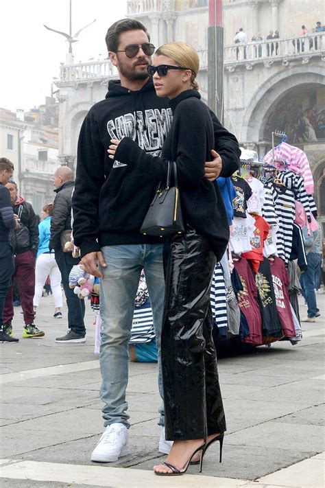 Celebrity Couple Scott Disick And Sophia Richie In Italy