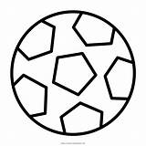 Pelota Bola Colorir Futebol Lingkaran Fútbol Welder Siluetas Ultracoloringpages sketch template