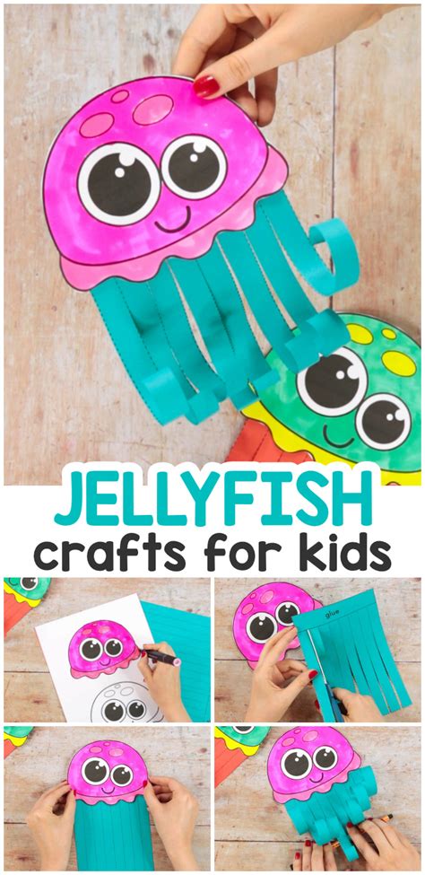 scissor skills jellyfish craft easy peasy  fun membership