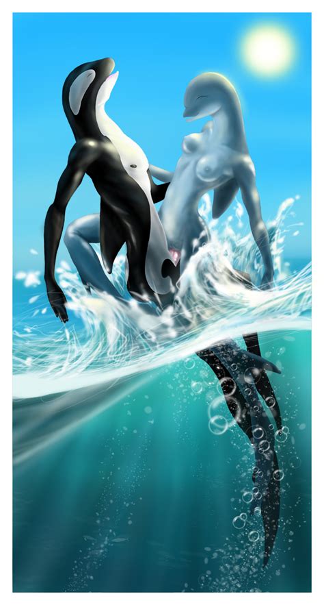 Rule 34 Anthro Breasts Cetacean Closed Eyes Color Day