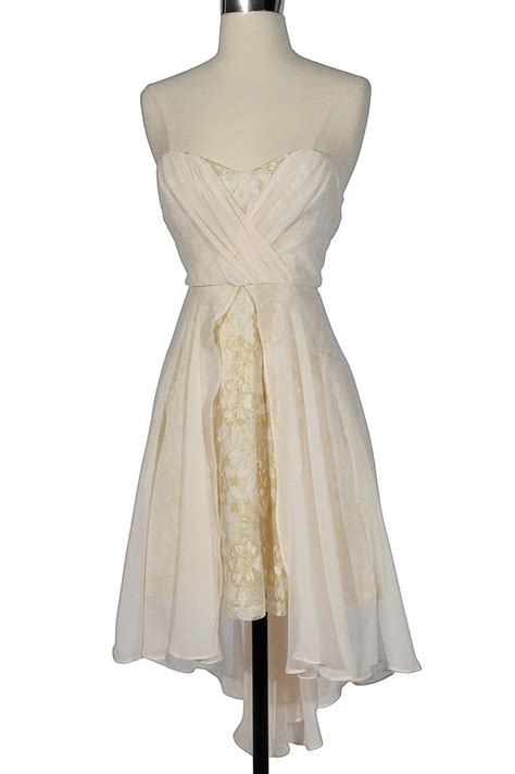 lily boutique midsummer nights dream chiffon and lace designer dress in cream by minuet lily