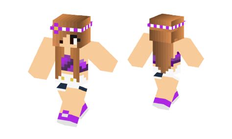 Summer Tumblr Girl Edited Skin Minecraft Skins